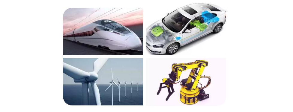 高鐵、新能源汽車、風(fēng)力發(fā)電、機(jī)器人、5G基站用IGBT模塊 